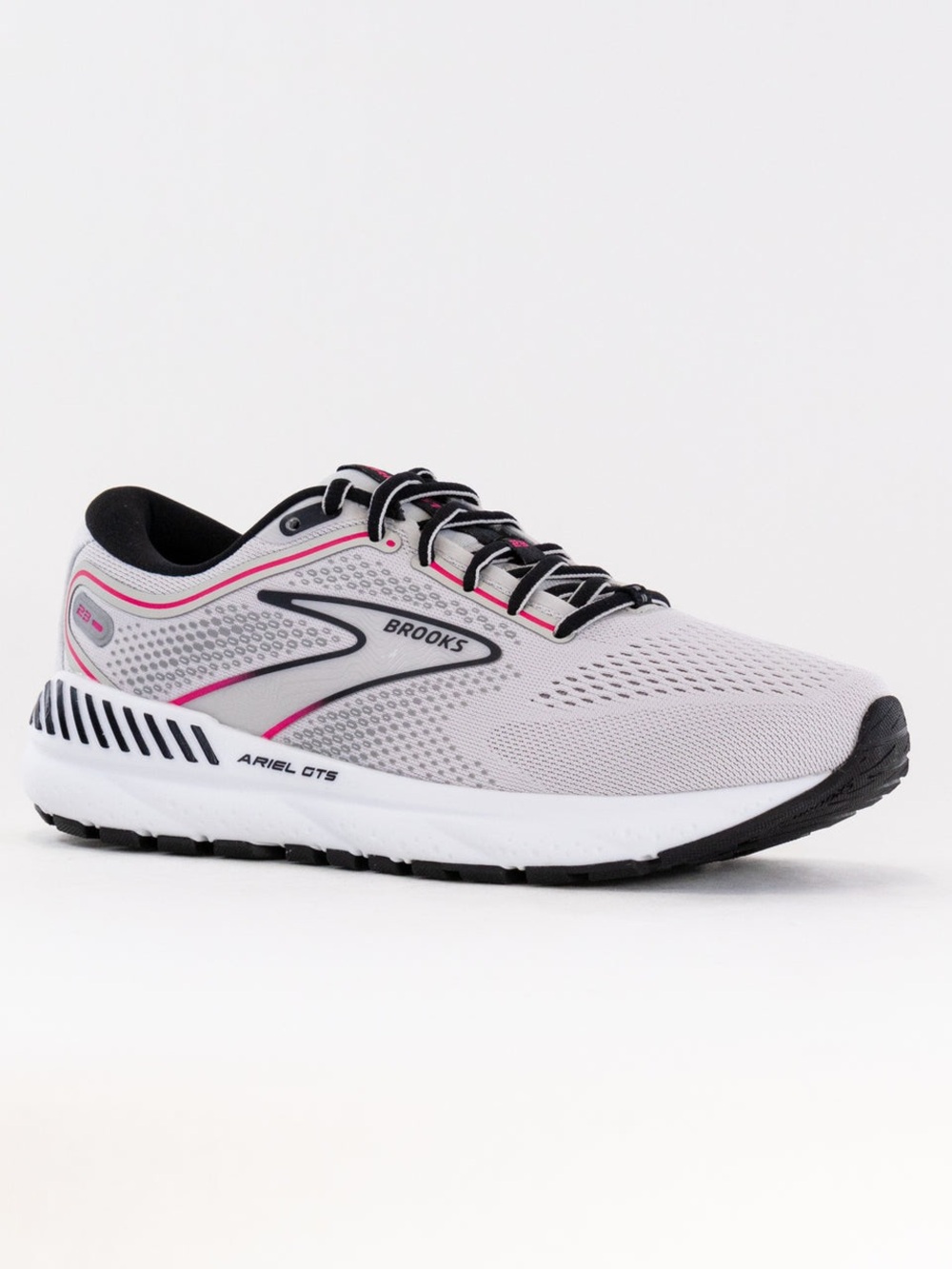Brooks Ariel GTS 23 Women's grey, white & Pink Performance Running Shoes